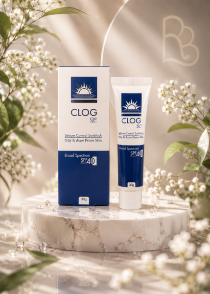 CLOG SC Sebum Control Sunblock SPF 40 PA+++